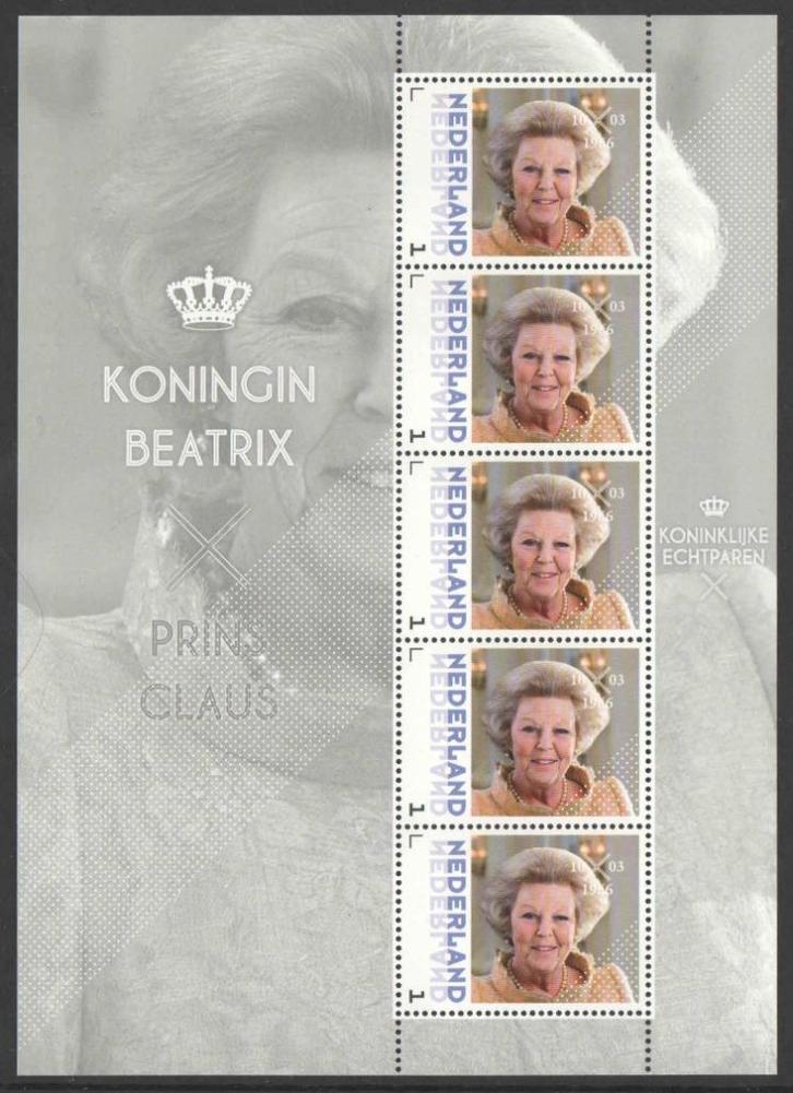 Postzegels Koninklijke Echtparen: Koningin Beatrix, Postzegels en Munten, Postzegels | Nederland, Postfris, Na 1940, Ophalen of Verzenden