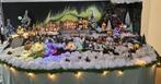 Kerstdorp compleet ( met achtergrond), Ophalen, Gebruikt