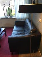 Zwarte bank Longlife breed 173, Ophalen, 150 tot 200 cm, Tweepersoons, Zo goed als nieuw