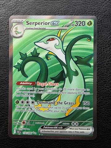 Serperior ex #156 scarlet violet black bolt  beschikbaar voor biedingen