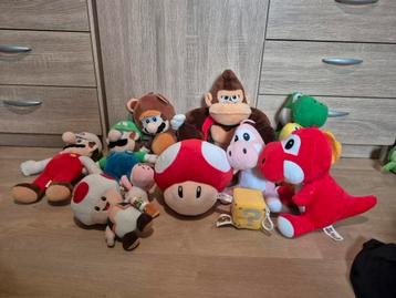 12 mario knuffels  beschikbaar voor biedingen