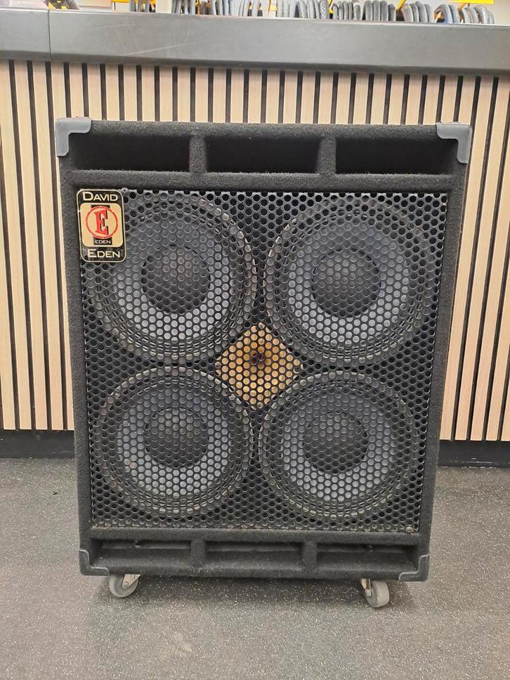 Eden XLT410 4x10 Bass Cabinet, Muziek en Instrumenten, Versterkers | Keyboard, Monitor en PA, Gebruikt, P.A., 500 tot 1000 watt