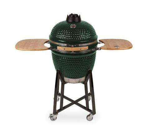 Kamado Grill Large - 21 Inch (Groen), Tuin en Terras, Houtskoolbarbecues, Nieuw, Ophalen