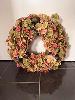 Zijdebloemen Hortensia Krans met Bessen, Ophalen, Zo goed als nieuw