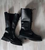 Mooie zwarte veterlaarzen, Ophalen of Verzenden, Nieuw, Zwart