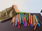 Etui met Stabilo stiften/pennen/potloden, Ophalen, Zo goed als nieuw, Potlood of Stift