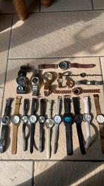 Partij horloges heren dames, Sieraden, Tassen en Uiterlijk, Horloges | Dames, Overige merken, Overige materialen, Gebruikt, Polshorloge