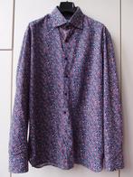 Mooi zakelijk casual British Indigo heren overhemd blouse XL, Blauw, Ophalen of Verzenden, Zo goed als nieuw, British Indigo