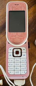 Collectors Item roze NOKIA 7373, Telecommunicatie, Mobiele telefoons | Nokia, Fysiek toetsenbord, Gebruikt, Zonder abonnement