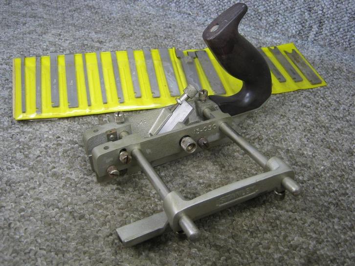 Stanley 13-050 ploeg schaaf, Hobby en Vrije tijd, Knutselen, Gebruikt, Gereedschap of Toebehoren, Verzenden