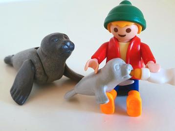 Playmobil jongen met zeehonden 4660 beschikbaar voor biedingen