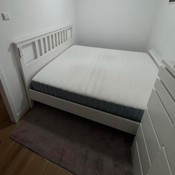Ikea Hemnes Wit Bedframe 180x200 - Goede Staat! - afbeelding 3