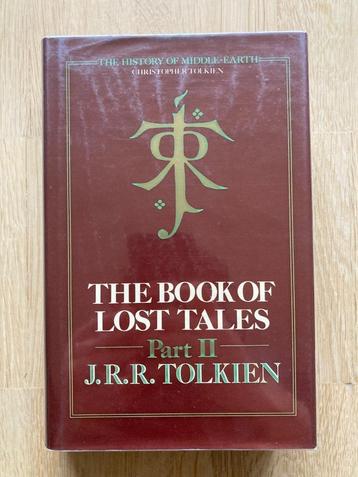 Tolkien - The Book of Lost Tales II (eerste druk 1984) beschikbaar voor biedingen