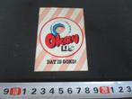 sticker OKAY IJs  Dat is goed !   Eskimo, Verzamelen, Ophalen, Zo goed als nieuw, Bedrijf of Vereniging
