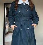 G-Star Raw Denim Trenchcoat Dames M, Verzenden, Zo goed als nieuw, Maat 38/40 (M), Blauw