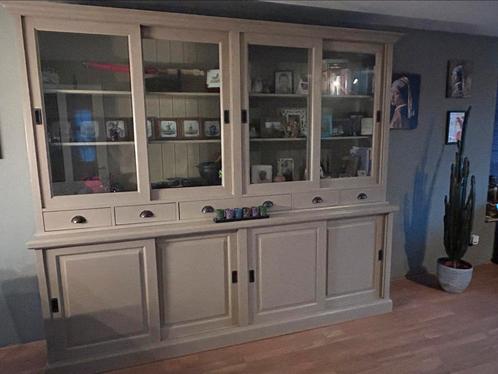 Prachtige Buffetkast/servicekast, Huis en Inrichting, Kasten | Buffetkasten, Gebruikt, 200 cm of meer, 200 cm of meer, 25 tot 50 cm