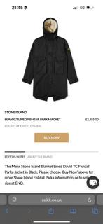 Stone Island, Ophalen, Maat 52/54 (L), Blauw, Stone Island