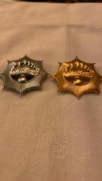 Politie pet emblemen (zie beschrijving), Verzamelen, Militaria | Algemeen, Ophalen of Verzenden, Nederland, Embleem of Badge