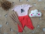 Zara rood wit gestreept setje maat 68, Kinderen en Baby's, Meisje, Ophalen of Verzenden, Zo goed als nieuw, Zara