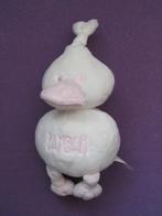 BAMBAM Knuffel EEND. 26 CM. WIT - ROZE **Nieuw**, Ophalen of Verzenden, Nieuw, Eend