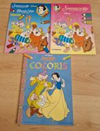 3 disney kleurboeken sneeuwwitje snow white zeven dwergen, Ophalen of Verzenden, Sneeuwwitje of Doornroosje, Zo goed als nieuw