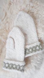 Wollen Wanten handgebreid, Karin, Verzenden, Maat 42/44 (L), Nieuw