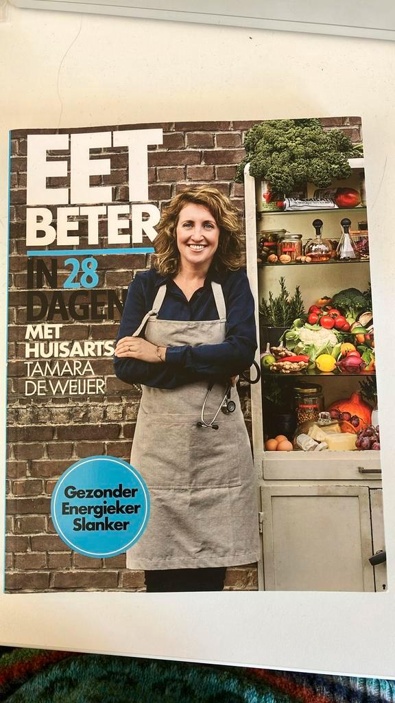 Eet beter in 28 dagen met huisarts Tamara de Weijer, Boeken, Kookboeken, Zo goed als nieuw, Ophalen of Verzenden
