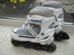 skeelers / inline skates Ksport blauwgrijs maat 34 - 37, Kinderen, Ophalen of Verzenden, Verstelbaar, Gebruikt