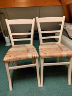 Antieke eethoek stoelen, Huis en Inrichting, Stoelen, Ophalen, Gebruikt, Bruin, Vier