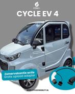 Cycle ev 4 Rijbewijsvrij overdekte scootmobiel PGB, Nieuw, Econelo, Ophalen of Verzenden, Quingo