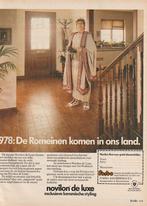 retro reclame 1978 Krommenie Forbo Novilon romeinen, Verzenden, Overige typen