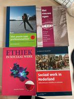 Boeken hbo social work diversen, Boeken, Ophalen of Verzenden, Alpha, Gelezen, HBO