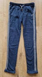 Hema donkerblauwe sweatpants mt 146/152, Meisje, Gebruikt, Ophalen of Verzenden, Broek