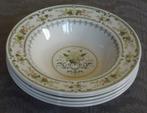 Nr RR172: 5 Royal Doulton Provincale diepe borden, Tweedehands, onbekend, Nieuw, Ophalen of Verzenden, Bord(en)