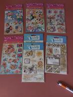 3D Scrapbookstickers, 7stuks., Hobby en Vrije tijd, Scrapbooking, Ophalen of Verzenden, Zo goed als nieuw