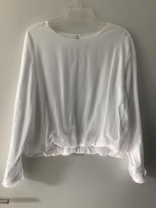 10 DAYS WITTE BLOUSE, Kleding | Dames, Blouses en Tunieken, Zo goed als nieuw, Maat 36 (S), Wit, Verzenden