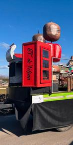 Carnavalskar BBQ Onderdelen, Ophalen, Gebruikt