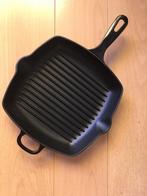 Van Kempen & Begeer gietijzeren grillpan, Gietijzer, Ophalen of Verzenden, Zo goed als nieuw, Keramische plaat