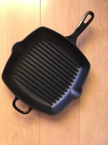 Van Kempen & Begeer gietijzeren grillpan beschikbaar voor biedingen