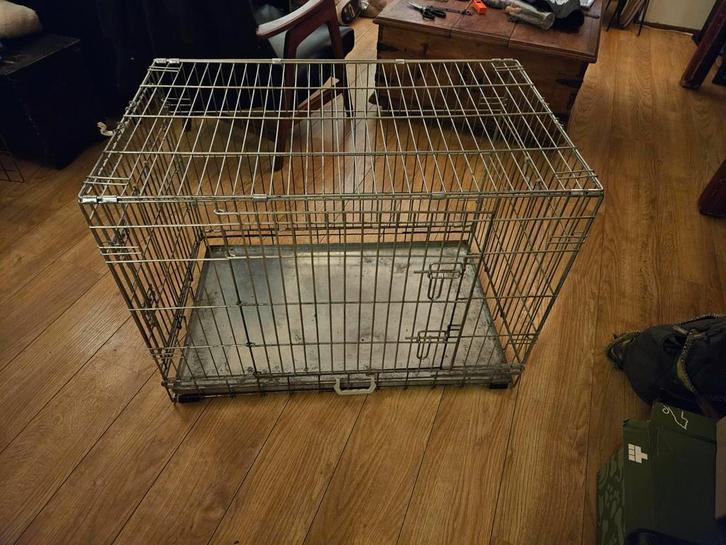 Grote Bench hxbxd=65x91x56, Dieren en Toebehoren, Hondenbenches, Gebruikt, Ophalen