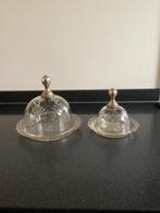 Geslepen antieke Kaas en Boterstolp, Huis en Inrichting, Woonaccessoires | Stolpen, Ophalen of Verzenden, Zo goed als nieuw