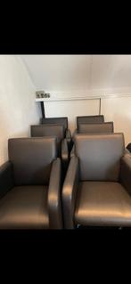 Prachtige onbeschadigde leren stoelen, Huis en Inrichting, Fauteuils, Ophalen, Zo goed als nieuw