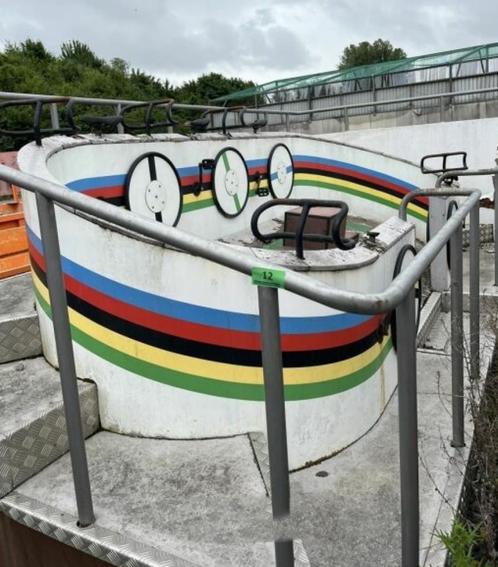 Haakarmplateau 5 meter met interactieve fietsattractie, Auto-onderdelen, Vrachtwagen-onderdelen, Overige merken, Ophalen