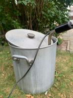 Ketel met verwarmingsspiraal (wasketel v vroeger ), Ophalen