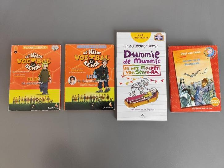 4 leuke luisterboeken o.a. Paul van Loon - Tosma Menten, Boeken, Luisterboeken, Cd, Kind, Ophalen of Verzenden