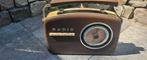 Radio retro stijl kan ook op batterij, Ophalen of Verzenden, Zo goed als nieuw, Radio