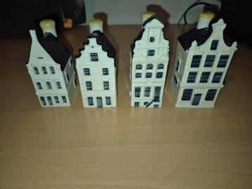 KLM Huisjes Set - 4 Stuks beschikbaar voor biedingen
