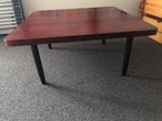 Salontafel tafel kersen 75 x 75 x 35 cm hout retro jaren 70, Huis en Inrichting, Tafels | Salontafels, 50 tot 100 cm, Vierkant
