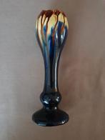 Art Deco vaas Thulin België-druipglazuur-jaren '30, Ophalen of Verzenden