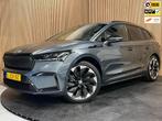 Skoda Enyaq iV 60 SPORTLINE|SOH 91%|KUIPSTOEL|CARPLAY|CAMERA, Auto's, Skoda, Automaat, Achterwielaandrijving, Gebruikt, Zwart